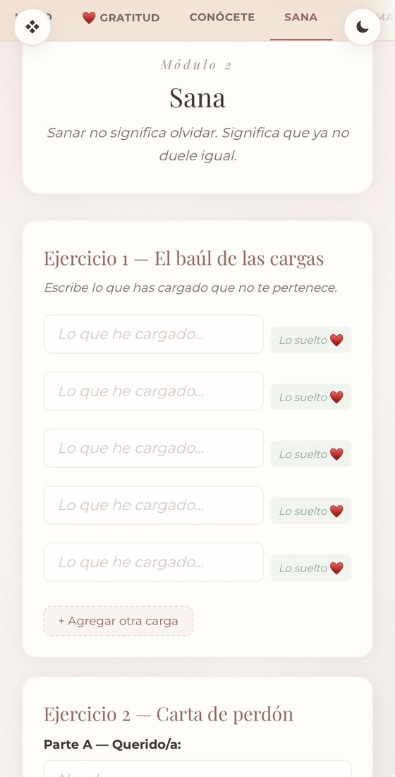 Módulo sana del diario