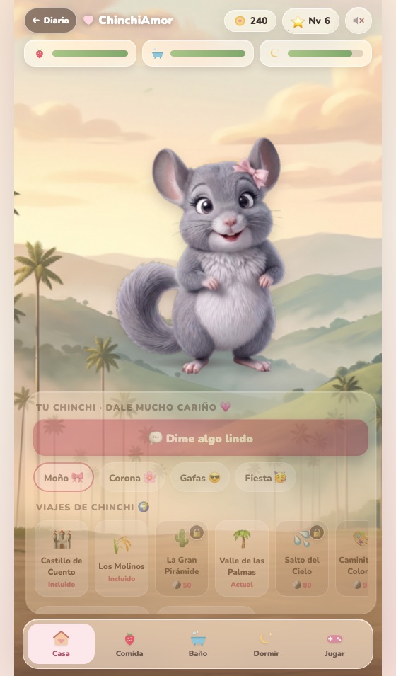Escenarios desbloqueables de ChinchiJuego